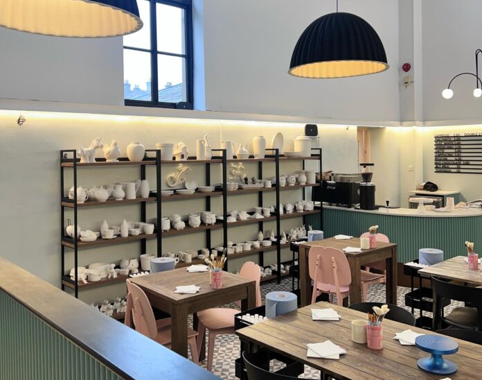 Buxton Pottery Painting