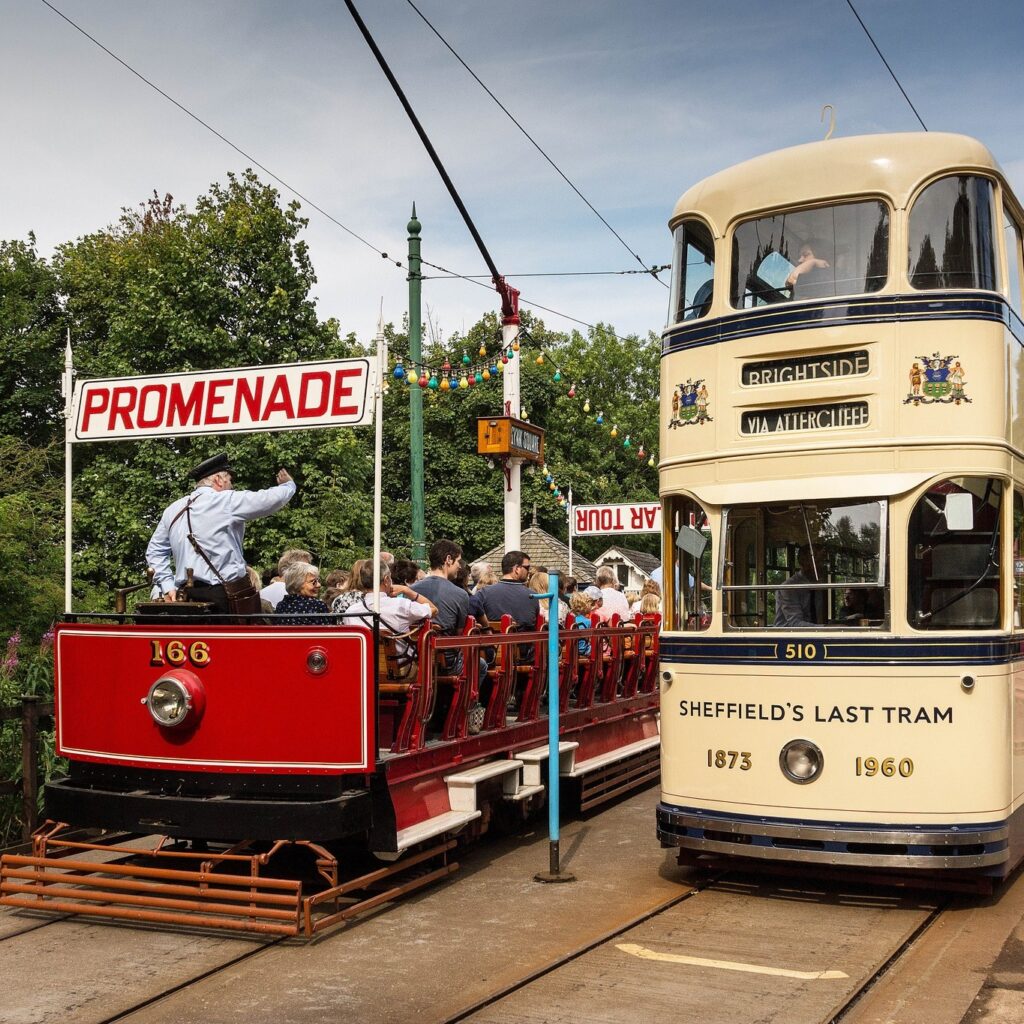 WWII Homefront event at Crich Tramway Village 
