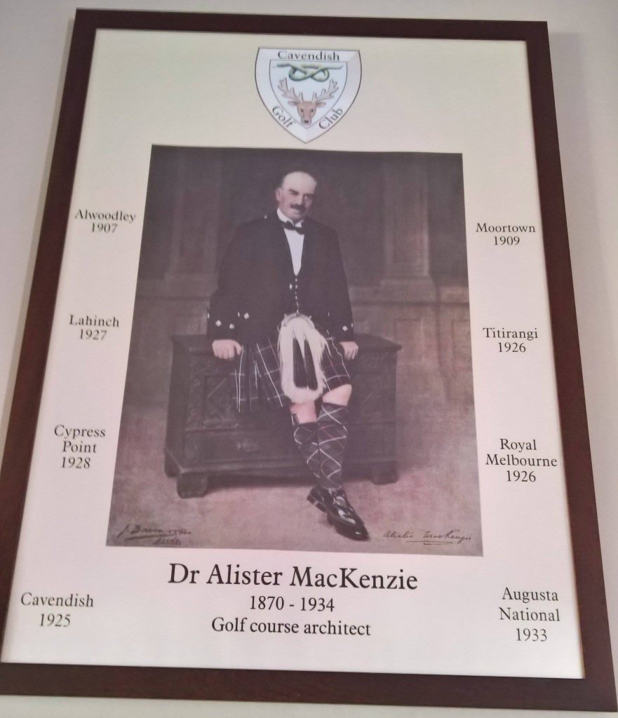 Mackenzie trail at Cavendish Golf Club in Buxton