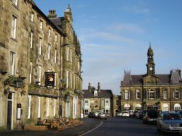 Buxton Market Place & Town Hall